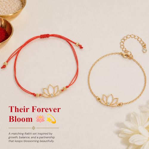 Image of Salty Rakhi for Brother & Bhaiya Bhabhi | Wrist Band Gift Pack for Sister, Bro, Bhaiya and Bhabhi | Bracelet for Men, Women | Fancy Jewellery Combo Gifts | Gift for Rakshabandhan | Traditional Rakhi Gift