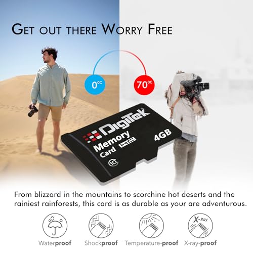 Image of Digitek TF Memory Card 4GB C10