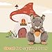 MaoGoLan Giant Squirrel Stuffed Animal,17.7
