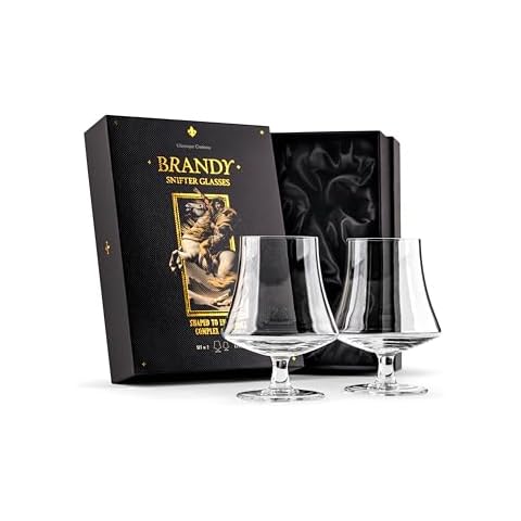 GLASSIQUE CADEAU Crystal Brandy Snifter Glasses Cover