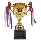 Souvenir élégant d'événement : avec son design de trophée doré, ce produit constitue un souvenir mémorable pour les élèves, immortalisant leurs victoires lors des compétitions sportives scolaires et des festivals académiques, ainsi que les prix remis aux vainqueurs de concours scolaires et les trophées de football pour enfants