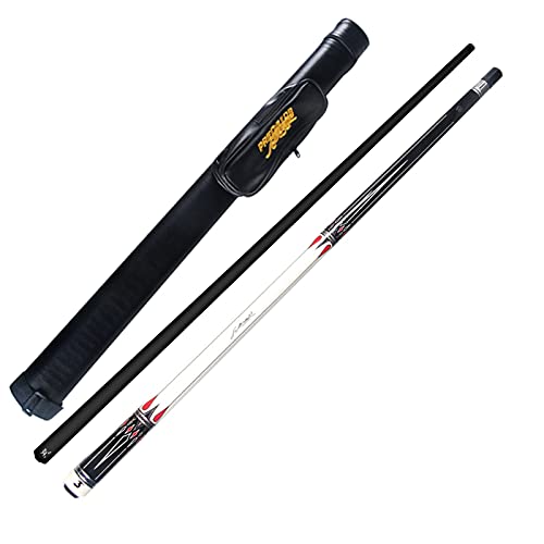 Taco de billar Maple negro 57 pulgadas 19 Onz miniatura 1