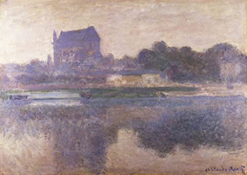 Peinture Église de Vernon Claude Monet impression sur toile haut de gamme 60x90