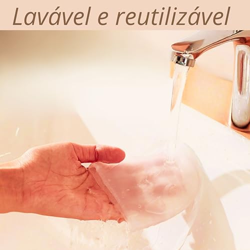 Palmilha Ortopédica de Silicone – Alívio para Fascite Plantar e Esporão | Conforto e Suporte para Ho
