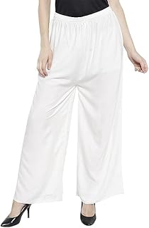 Women's and Girls Cotton Reyon Regular Fit Palazzo Pants - Available Size - L, XL, 2XL, 3XL-picture-22