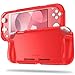 Produktbild Fintie Hülle für Nintendo Switch Lite 2019 - Weiches Silikon [Stoßfest] [Anti-Rutsch] Schutzhülle mit ergonomischem Griff Design für Switch Lite Konsole (Rot)