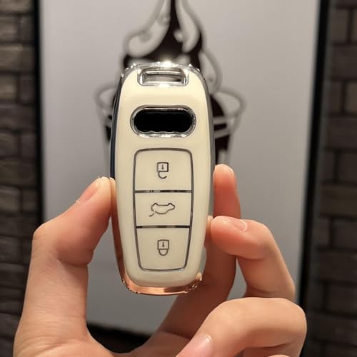 Carcasa de llave para Audi A3 A7 E-Tron con acabado premium