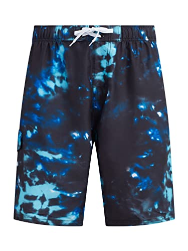 Image of Kanu Surf Men's Big Viper Extended Size Stripe Swim Trunk