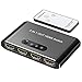 Produktbild Ohrweh HDMI Switch 4K 3 IN 1 Out HDMI Splitter, Aluminium HDMI Umschalter mit IR Fernbedienung Unterstützt 4K@60HZ 3D HD1080P, HDMI Switcher für PS4 Xbox HDTV Blu-Ray Player