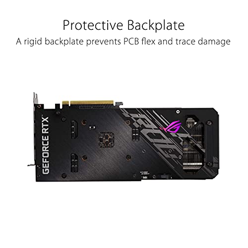 Image of ASUS ROG Strix NVIDIA GeForce RTX 3060 OC Edition Gaming Graphics Card (PCIe 4.0, 12GB GDDR6, HDMI 2.1, DisplayPort 1.4a, Axial-tech Fan Design, 2.7-Slot, Super Alloy Power II, GPU Tweak II) (Renewed)