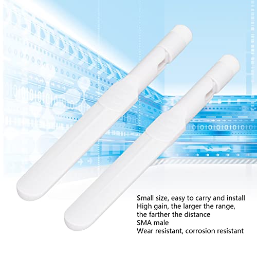 Antena Omnidirecional 2,4 GHz, 5,8 GHz Roteador WiFi SMa Masculino Bastão De Cola Dobrável, Ponto De