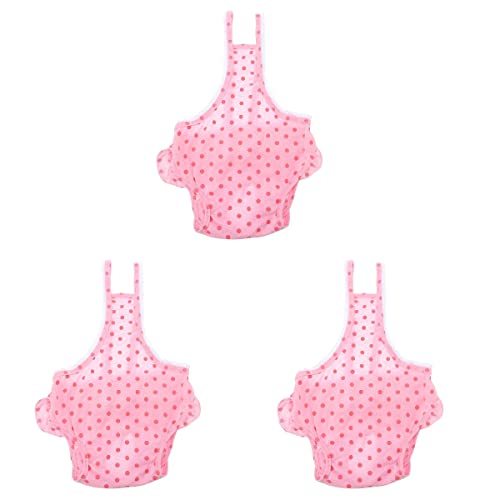 3 piezas Pañal para mascotas Sanitario Fisiológico Pantalón Menstruación Perro Underpant Pet Supply