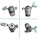 Lock Cylinder w/2 Keys Left & Right Compatible with Honda 1998-2002 Accord, 2001-2005 Civic, 1999-2004 Odyssey, 2000-2009 S2000, 72185-S9A-013