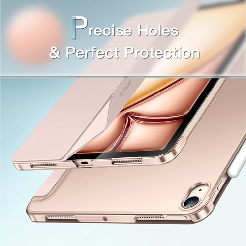 Image of JETech Case for iPad Air 11 inch M4 /M3 /M2 & Air 5 /4 10.9 inch, Rose Gold