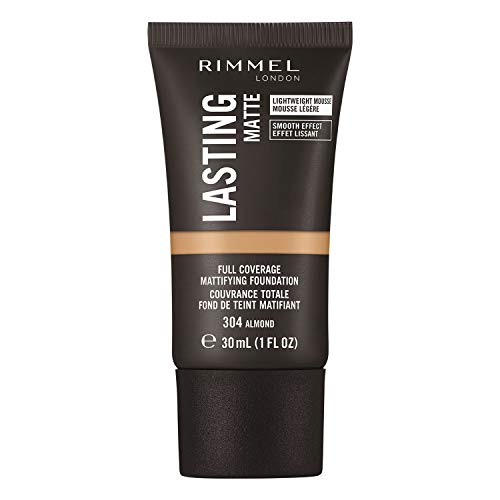Rimmel London Fondotinta Lasting Matte 304 Almond