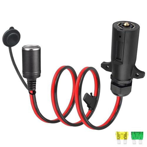 Cable rouge noir alimentation parallele 50 cm
