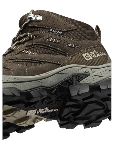 Image of Jack Wolfskin Men's Mid-Top Trainers Walking Shoe