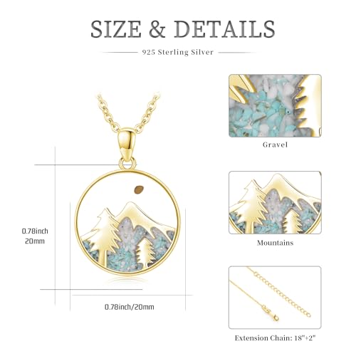 Midir&Etain Mustard Seed Necklace S925 Sterling Silver Mountain Necklace Christian Faith of A Mustard Seed Necklace for Women Religious Gifts Jewelry4