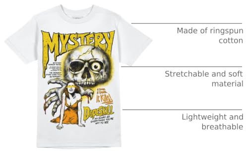 Image of DopeSkill Halloween Graphic Tee Streetwear Hip Hop Hypebeast Unisex T-Shirt Sneaker Colour Matching Shirts Spooky Graphic