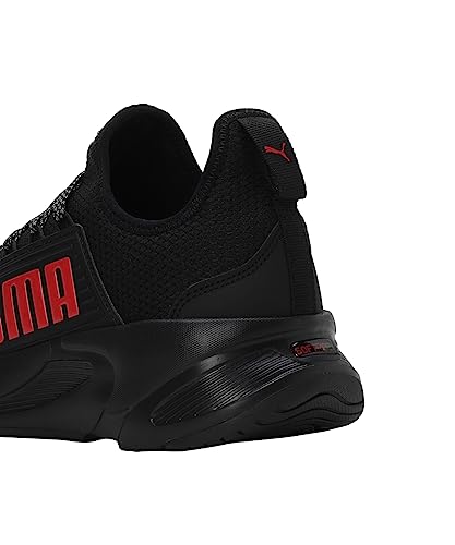 Puma Softride Premier Slip-On Scarpe Da Corsa Da Uomo, Puma Nero Per Tutti I Tempi Rosso Freddo Grigio Scuro, 42.5 Eu - 4