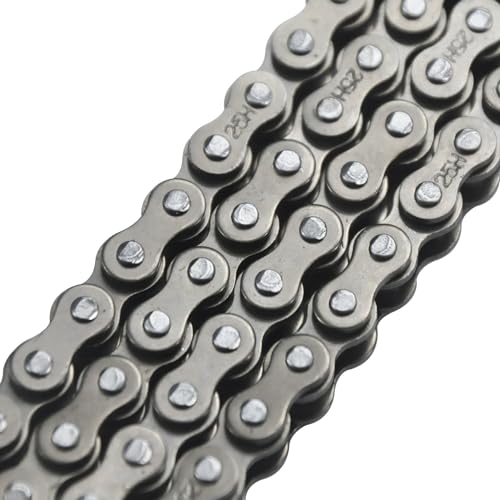 Holato HLT-25H-132LT 25 Drive Chain 132 Link + Master Link For Razor Mx500 Mx650 Sx350 Sx500 Sx650 Rocket Bike Electric Off-Road Motocross #25 Roller Chain 132L For Mini Moto 50Cc Xrf50 Dirt Bike Heavy Duty Parts thumb #4