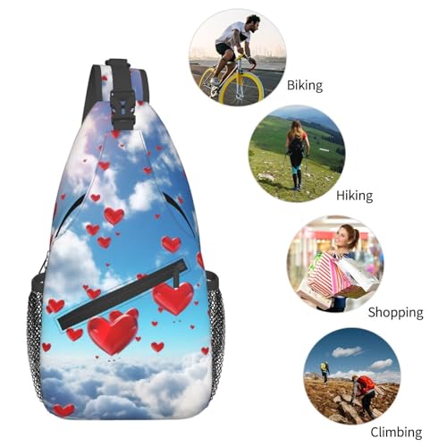 Bolso cruzado Hearts in the Sky para hombro miniatura 6