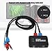 immagine 6Generic Marche - Selettore di commutazione USB, 4k@60hz, 2 porte USB KVM per condivisione di 2 PC, con telecomando a un pulsante per tastiera, mouse, scanner stampante e computer