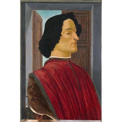 Poster Botticelli Giuliano di Medici l'esprit de Florence dans votre déco