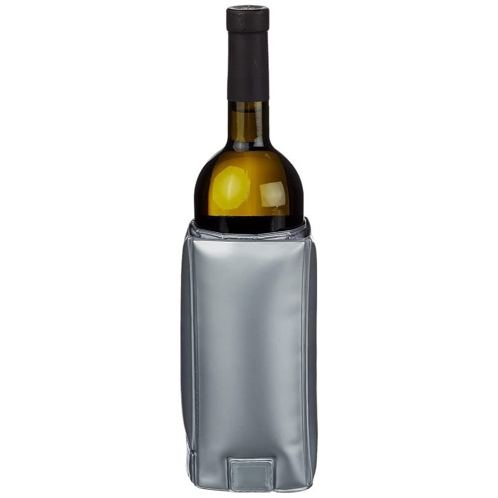 Wrap Around Silver Wine Cooler, Gift Boxed