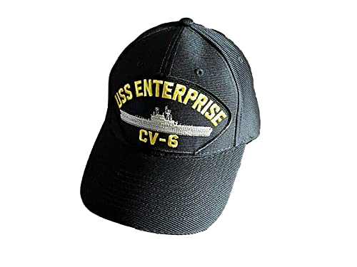 Gorra oficial USS Enterprise CV-6 Navy U.S.A miniatura 1