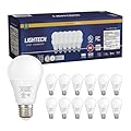 A19 LED Light Bulbs, 60 Watt Equivalent, 12 Pack, 9W Soft White Warm White 3000K LED Light Bulb, 810 LM, Bedroom, Living Room, Kitchen, Garage, Soft White LED Light Bulbs, Non-Dimmable, E26, UL Listed