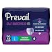 Prevail Maximum Absorbency Incontinence Underwear for Women, Large, 72-Count