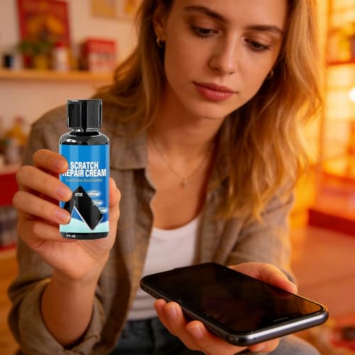 Genérico Removedor De Rayones De Pantalla De Teléfono, con Esponja Fácil De Aplicar Universal Completo, Protector De Pantalla De Reparación Agrietada, Relojes Inteligentes Dispositivos Cuidado Diario - imagen 7