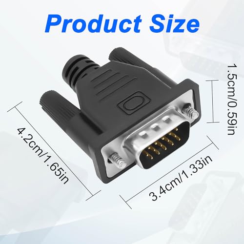 MEIRIYFA VGA Dummy Plug 2Pack 1920x1080P 60Hz miniatura 4