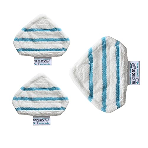 ZRF Lot de 3 lingettes rectangulaires en microfibre pour balai vapeur Black + Decker FSM1610 FSM1630 FSM1616 FSMH16151