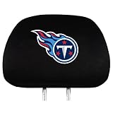 NFL Tennessee Titans Head Rest Covers, 2-Pack