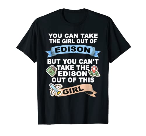 Chica de Edison City Camiseta