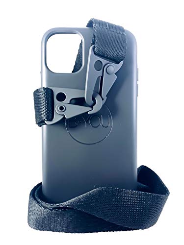 b-you Funda Colgante para iPhone  100% Biodegradable Dark (iPhone 11)