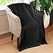 SUPERIOR Diamond Weave All-Season Cotton Blanket, Cover for Home, Couch, Bed, Soft, Warm Blankets, Boho Aesthetic, Comfy, Cozy, and Cute Covers, Decorative Bedding Essentials, Full/Queen, Black