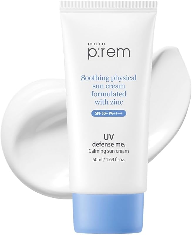 MAKE P:REM UV Defense Me. Creme Solar Calmante com Óxido de Zinco