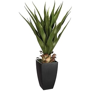 Palmera artificial con macetero
