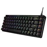 ASUS ROG Falchion Ace HFX ゲーミングキーボード ラピッドトリガー 磁気式キースイッチ 65%レイアウト キーボード 有線 ポーリングレート8000Hz 高速反応 ゲーミングキーボード 静音 カバーケース付き Aura Sync対応 国内正規品