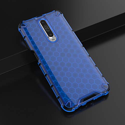 Image of Glasgow | for Poco X2 Honeycomb Dual Layer Hard Back Bumper Case Cover for Poco X2 - Transparent