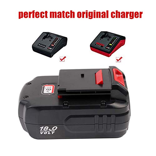 2 Pack 3.6Ah Ni-Mh PC18B Replacement for Porter Cable 18V Battery PCC489N PC18B PC18BLEX PCMVC PCXMVC Cordless Drill Batteries