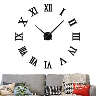Roman Mirror Wall Clocks photo Roman Mirror Wall Clocks