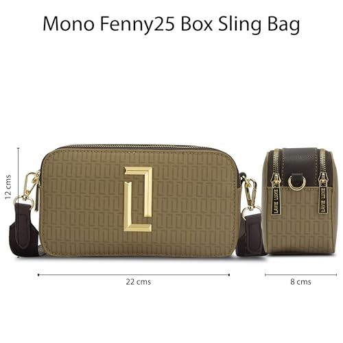 Image of Lavie Luxe Women's Mono Fenny Crossbody Sling Bag | Ladies Purse Handbag | Gift for Women