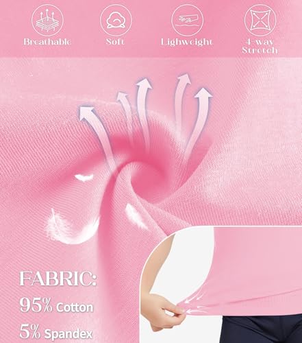 Image of Dreammonkey Girl's Full Sleeveless Camisole Tank Tops Kids Comfort Breathable Dance Tank Tops(Ages 2T-14Years)