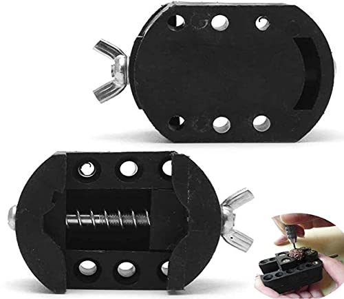 DIY Crafts Pack Of 5 Pcs, Only Black Mini Table Vise, Watch Black Watch Case Holder Adjustable Opener Remover Vice Tools Watchmake (Pack Of 5 Pcs, Only Black Mini Table Vise)