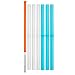 Boon Snug Silicone Straws, Blue