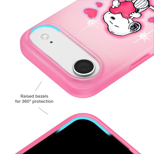 Coque iPhone 17 Air Velvet Caviar Snoopy Be Mine compatible MagSafe